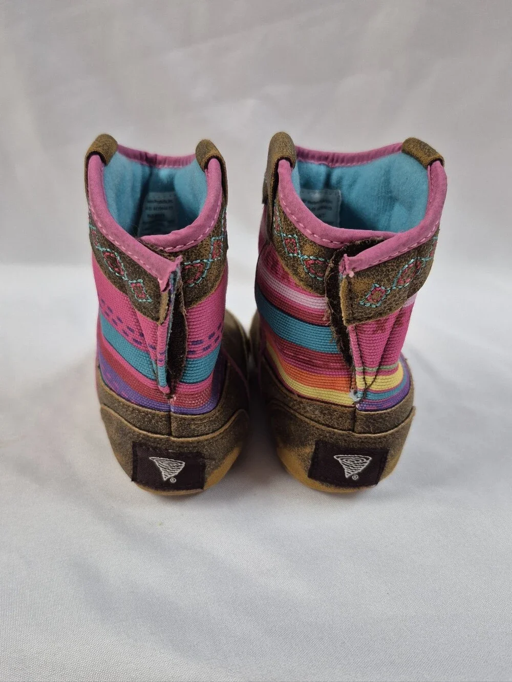 Baby Bucker Twister Camilla Sz Infant Booties Boots Pink Cowboy Girls Western